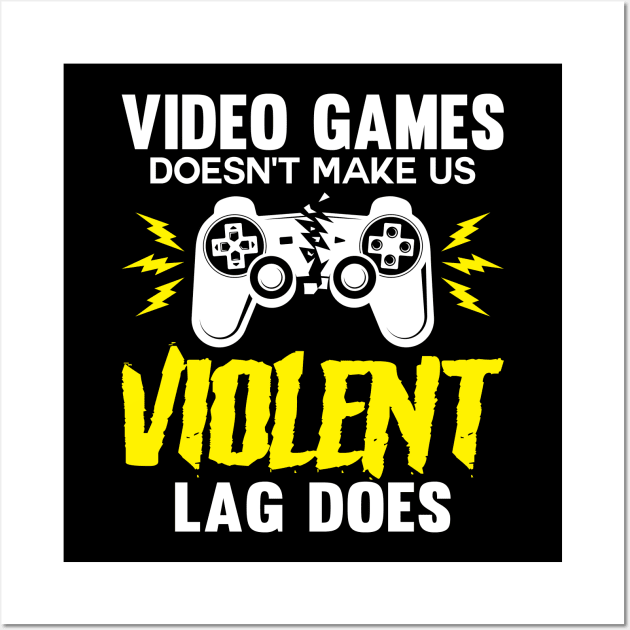 Game Lag Wall Art by East Texas Designs 